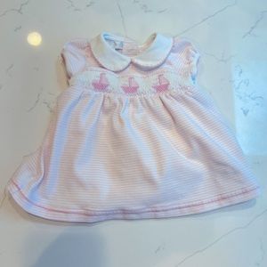 Magnolia Baby Smocked Sailboat Schooner Dress Size 6M